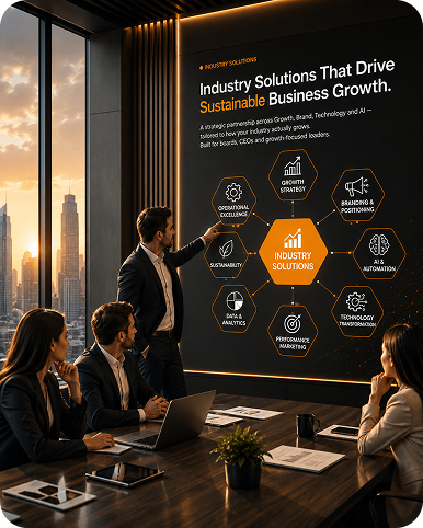Industry-focused sustainable business growth strategy