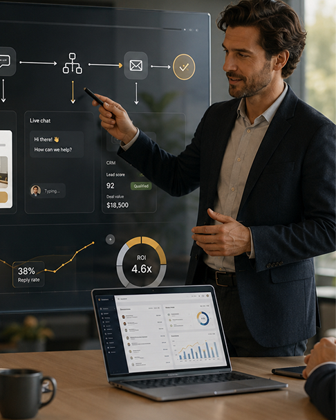 Marketing automation and customer journey orchestration